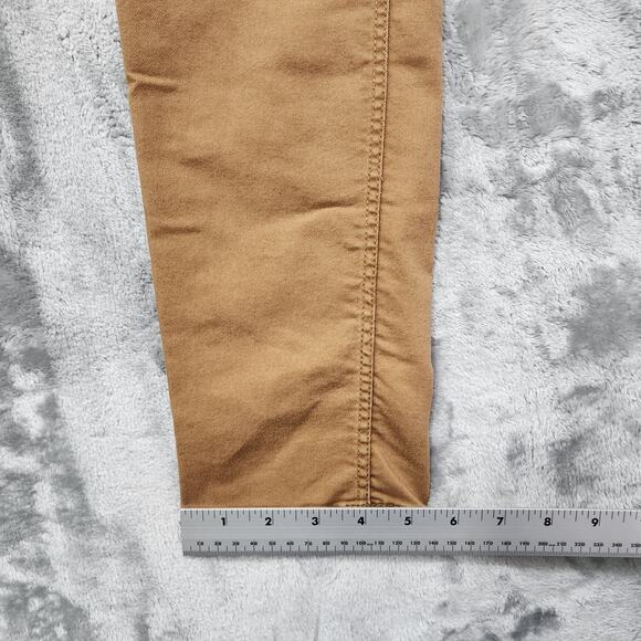 H&M Jeans Womens 8 Brown Low Rise Skinny Ankle Stretch Denim Casual Preppy - Picture 12 of 13